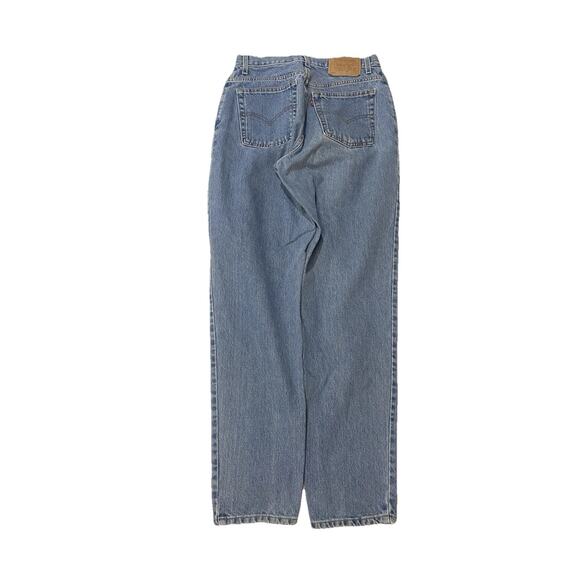 Vintage Levi’s Woman’s 550 Red Tab Denim Jeans Size 29/31 Relaxed Tapered Leg - Picture 3 of 4